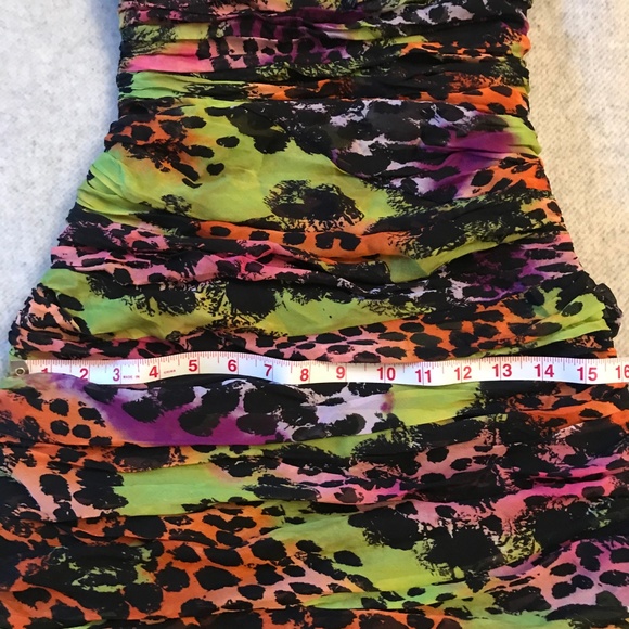 DVF Diane von Furstenberg Strapless Cocktail Dress - Perfect for Prom! - Picture 7 of 8